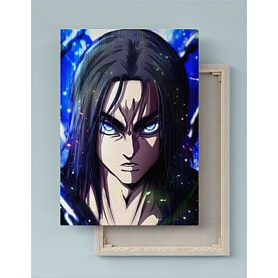 Quadro Decorativo Canvas  Attack on Titan Eren Yeager  01